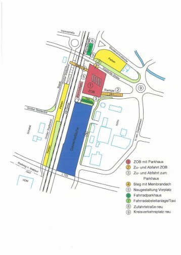 Übersichtsplan Bahnhof Wiesloch-Walldorf