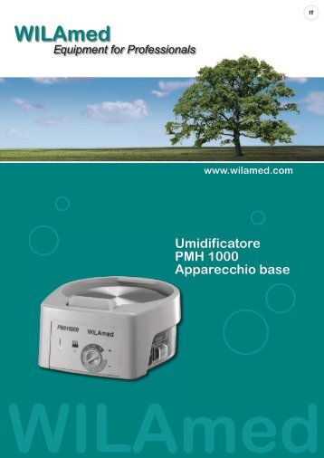 Umidificatore PMH 1000 Apparecchio base - WILAmed