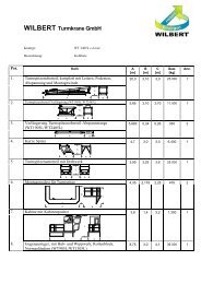 Kolliliste - Wilbert Kranservice GmbH