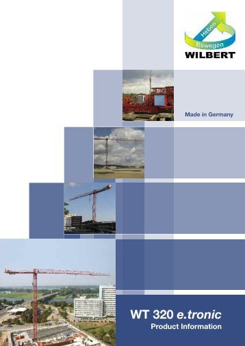Download brochure WT 320 e.tronic - Wilbert Kranservice GmbH