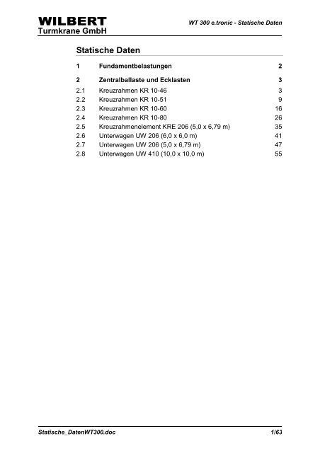 Statische Daten