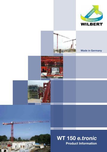 Download brochure WT 150 e.tronic - Wilbert Kranservice GmbH