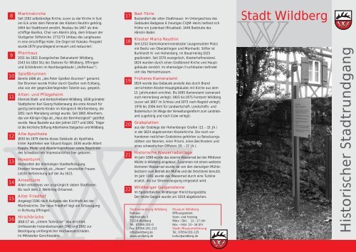 Flyer (pdf) - Wildberg