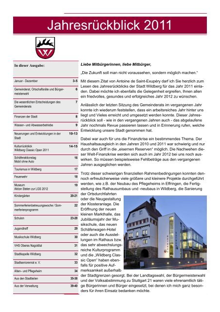 Jahresrückblick 2011 web - Wildberg