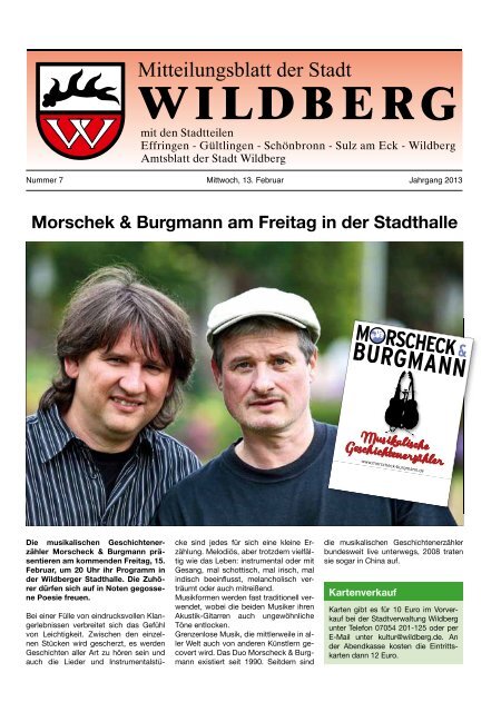BURGMANN - Wildberg