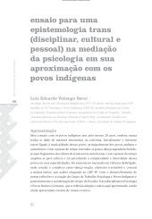 ensaio para uma epistemologia trans (disciplinar ... - CETRANS