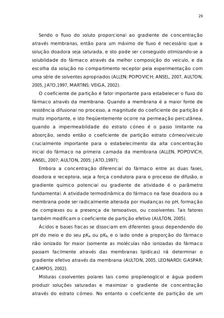 permeação cutânea in vitro como ferramenta auxiliar para o estudo ...