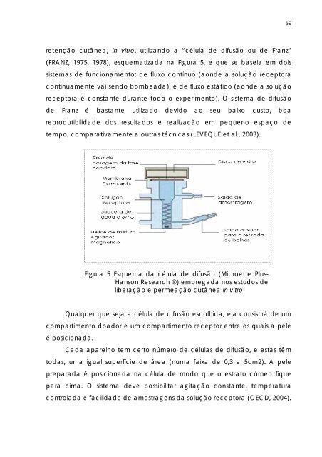 permeação cutânea in vitro como ferramenta auxiliar para o estudo ...