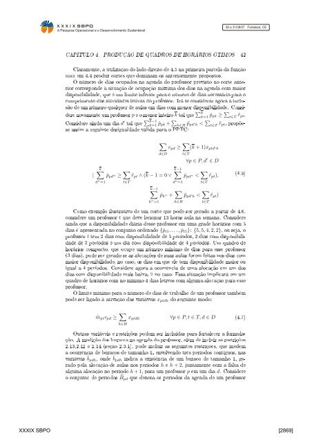 Programação de Horários em Instituições Educacionais ... - Decom