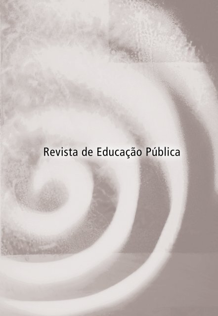 Revista Educação Pública - O xadrez como alternativa pedagógica no