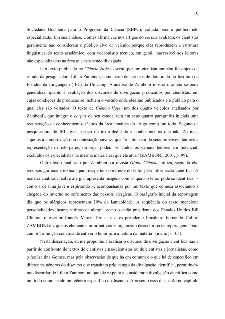 Texto completo em PDF - Museu da Vida