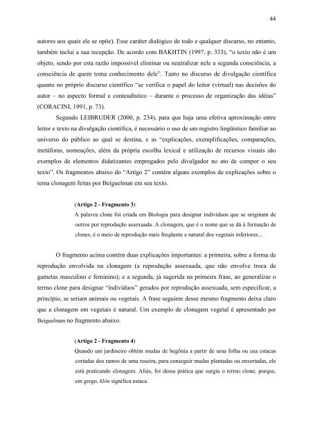 Texto completo em PDF - Museu da Vida