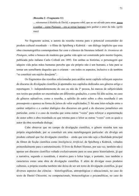 Texto completo em PDF - Museu da Vida