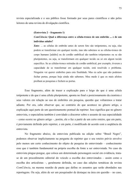 Texto completo em PDF - Museu da Vida