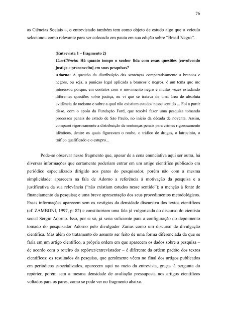 Texto completo em PDF - Museu da Vida