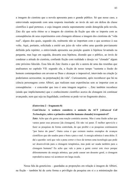 Texto completo em PDF - Museu da Vida