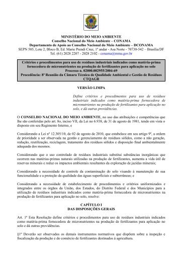 download - Ministério do Meio Ambiente