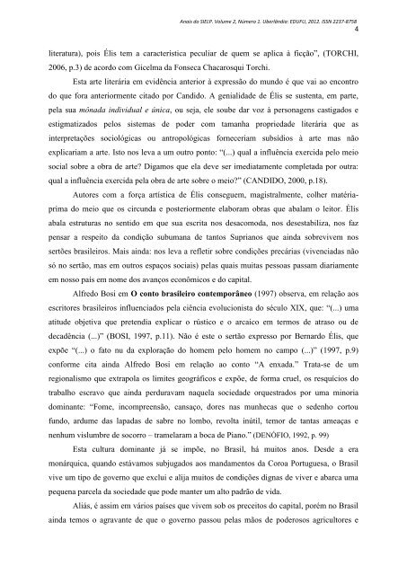 trabalho, opressão e língua: por uma análise do conto “a enxada”