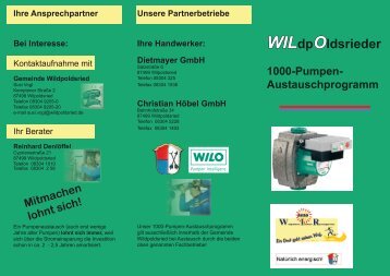 Flyer Wilo.indd - Wildpoldsried