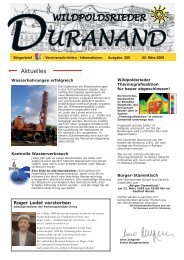 Ausgabe 289, 5. März 2009 - Wildpoldsried
