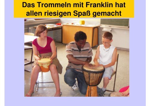 Afrika-Projekt Teil 1 (pdf, 6MB) - in Wilhelmsfeld!