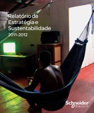 Relatório de Estratégia e Sustentabilidade Brasil - Schneider Electric