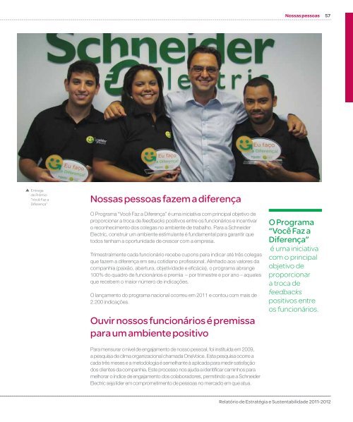 Relatório de Estratégia e Sustentabilidade Brasil - Schneider Electric