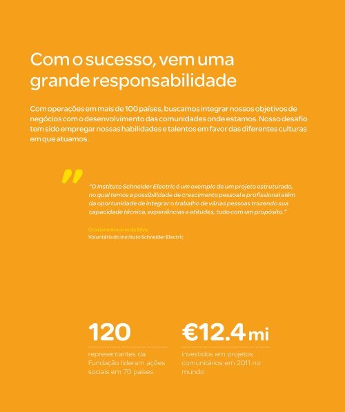 Relatório de Estratégia e Sustentabilidade Brasil - Schneider Electric