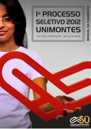 Manual do Candidato - Cotec - Unimontes