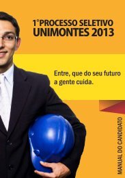 Manual do Candidato - Cotec - Unimontes