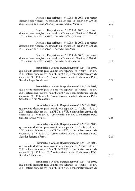 SSO ACIONA ORAL A AIS 00 S AOO - Senado Federal