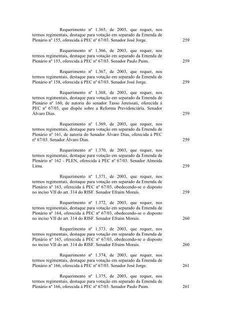 SSO ACIONA ORAL A AIS 00 S AOO - Senado Federal