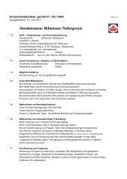 Handelsname: Willemsen Tiefengrund - Willemsen GmbH