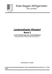 Textteil Band 2 - Kreis Siegen-Wittgenstein