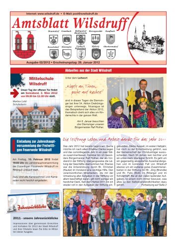 Amtsblatt Wilsdruff - Stadt Wilsdruff