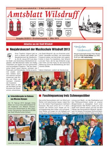 Ausgabe März 2013 - Stadt Wilsdruff