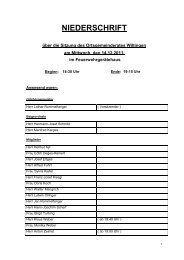 14.12.2011 - Ortsgemeinde Wiltingen