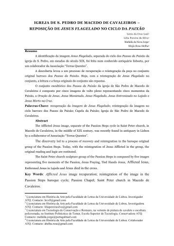 Caderno 4 - Artigo Cristo - Terras Quentes