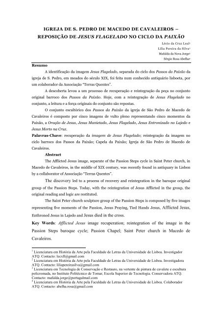 Caderno 4 - Artigo Cristo - Terras Quentes