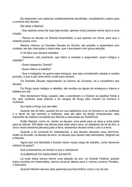 ENUMA ELISH - Mito babilonico da criação.pdf - Mkmouse.com.br