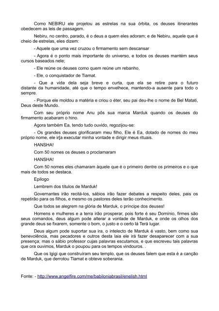 ENUMA ELISH - Mito babilonico da criação.pdf - Mkmouse.com.br