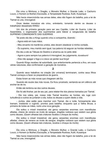 ENUMA ELISH - Mito babilonico da criação.pdf - Mkmouse.com.br