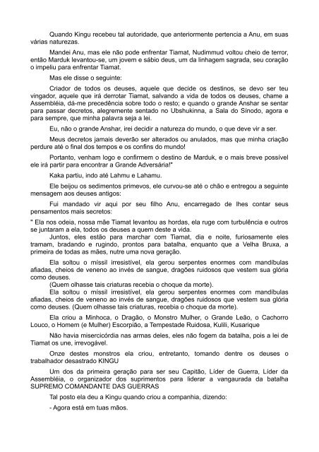 ENUMA ELISH - Mito babilonico da criação.pdf - Mkmouse.com.br