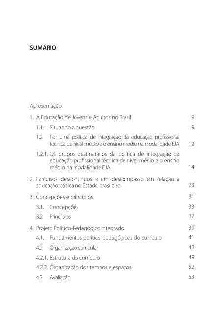 Proeja - Ministério da Educação