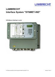 LAMBRECHT Interface System 