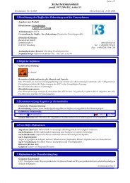 Sicherheitsdatenblatt - Windaus