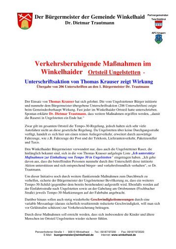 04.06.2007 - Gemeinde Winkelhaid