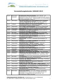 VAK Januar 2013_VG - Verbandsgemeinde Winnweiler