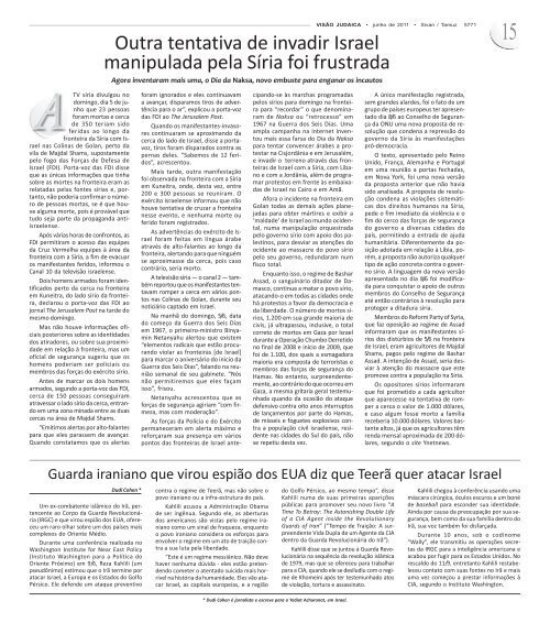 VJ JUN 2011.p65 - Visão Judaica