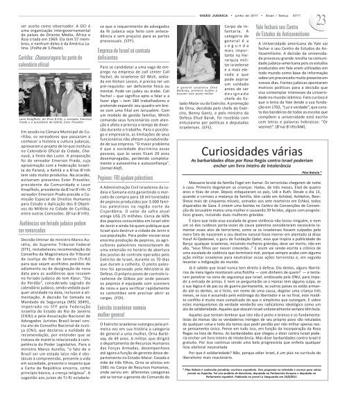 VJ JUN 2011.p65 - Visão Judaica